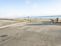 California Coastal Road: Leading to a Sandy Beach