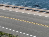 California Coastal Road: Top Down Ocean View