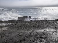 California Coastal Road: Traveling on a Sunny Day