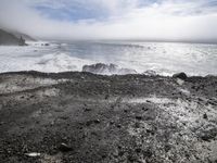 California Coastal Road: Traveling on a Sunny Day