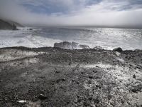 California Coastal Road: Traveling on a Sunny Day