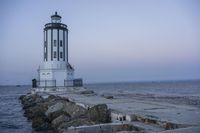 California Coastal Scene: Calm Waves and a Pier