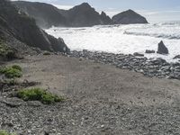 California Coastal Scenic View of the Pacific Ocean