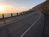 California Coastal Sunrise: A View of the Ocean