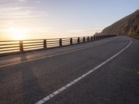 California Coastal Sunrise: A View of the Ocean