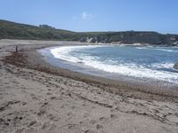 California Coastal View: Clear Sky and Open Space