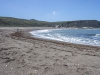 California Coastal View: Clear Sky and Open Space