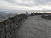 California Coastal View under a Grey Sky
