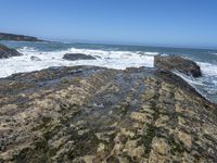 California Coastal Waters: A View of the Ocean and Beach