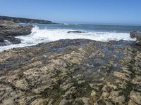 California Coastal Waters: A View of the Ocean and Beach