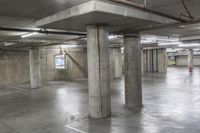 California Concrete Buildings in Open Space