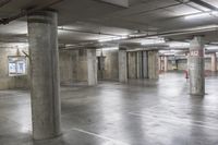 California Concrete Buildings in Open Space