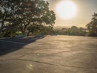 California Countryside Landscape: Clear Skies and Open Spaces