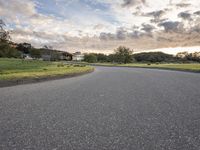 California Dawn: Architecture and Road