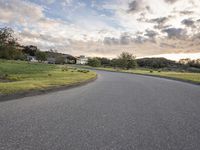 California Dawn: Architecture and Road