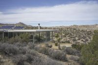 California Dawn: Desert Road Architecture