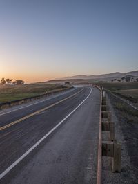 California at Dawn: Horizon, Clouds, and an Ocean Line