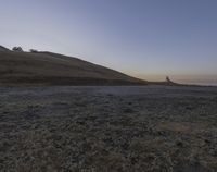 California Dawn Over Mountains, Sand, and Desert