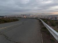 California Dawn Overlook: A View of San Francisco
