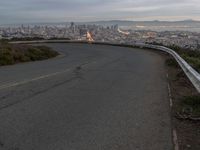 California Dawn Overlook: A View of San Francisco
