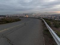 California Dawn Overlook: A View of San Francisco