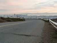 California Dawn Overlook: A View of San Francisco