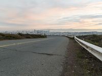 California Dawn Overlook: A View of San Francisco