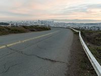 California Dawn Overlook: A View of San Francisco