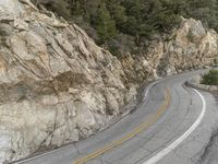 California Dawn: Road Through Mountain Landscape