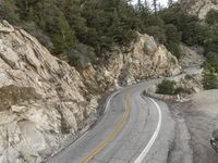 California Dawn: Road Through Mountain Landscape