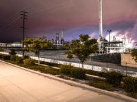 California Dawn Road Urban Landscape