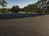 California Dawn with Sun Visible in Clear Sky