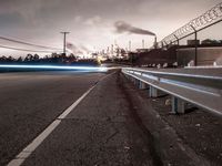 California Dawn: USA Road at Daybreak