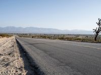 California Day with Clear Sky over Mountains