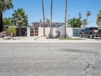 California Day: Clear Sky over a Suburban Home