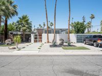 California Day: Clear Sky over a Suburban Home