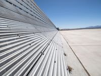 California: A Day with Clear Skies and a Wall