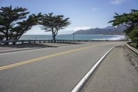 California Day: Coastal Road Along the Ocean