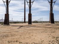 Open Space in California Desert with Clear Skies