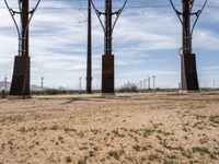 Open Space in California Desert with Clear Skies