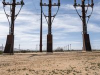Open Space in California Desert with Clear Skies