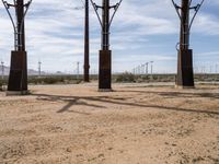 Open Space in California Desert with Clear Skies