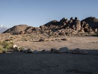 California's Desert Day with Clear Skies