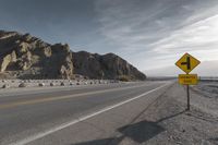 California Desert Highway Landscape