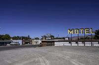 California Desert: A Vast Horizon Under a Clear Sky