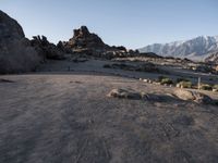 California's Desert Landscape in Alabama Hills