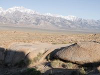 California's Desert Landscape: Clear Skies and Open Spaces