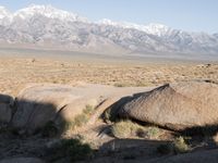 California's Desert Landscape: Clear Skies and Open Spaces