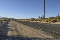 California Desert Landscape: Nature Road 001