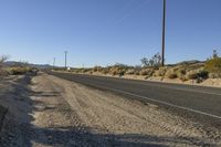 California Desert Landscape: Nature Road 002